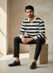 Lining Printed  Full sleeve Tshirt